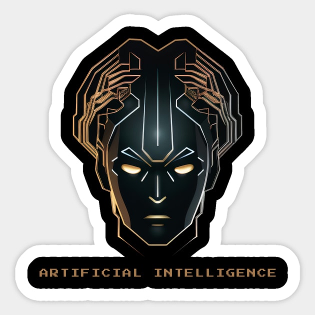 Artificial Intelligence Sticker by oldrockerdudes